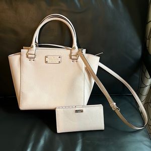 NWOT Kate Spade bag and wallet.